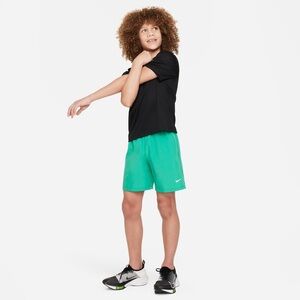 Nike Dri-Fit Big Kid Unisex Pull-On Short in Stadium Green, Various Sizes